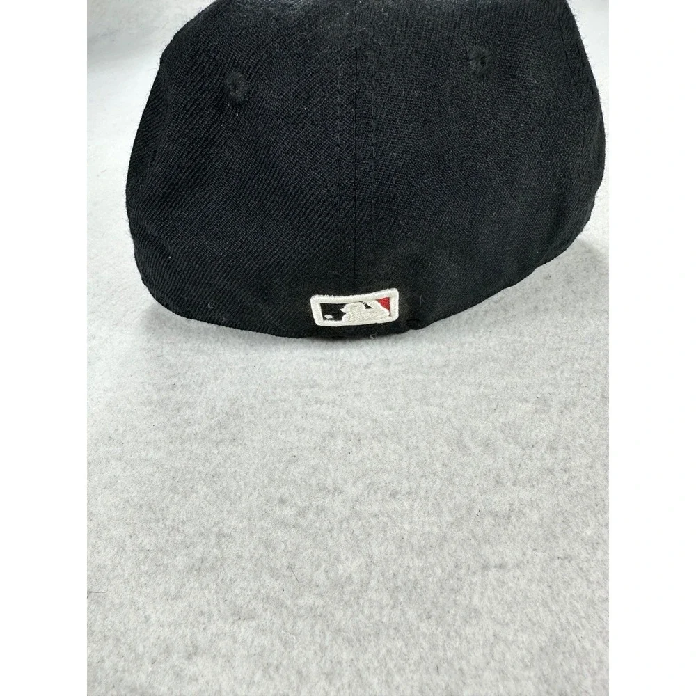 New Era 59FIFTY Pittsburgh Pirates Kids Hat Black Yellow MLB Fitted Cap 6 3/4